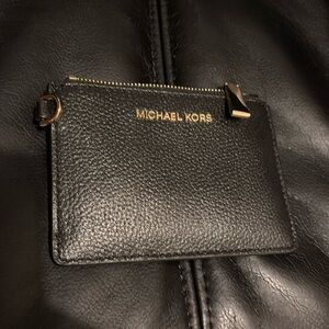 Michael Kors zippered ID card holder wallet
